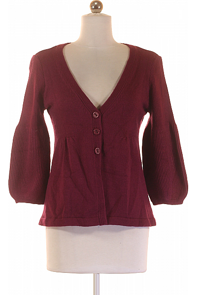 Dámský Cardigan Fialový Second Hand Vel. S