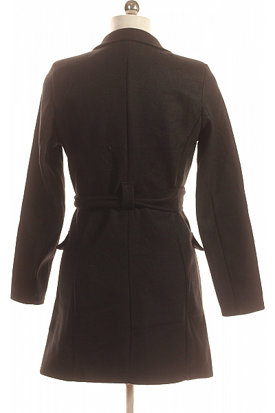 Dámský Kabát Černý Vel. L