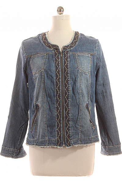 Canda Dámská Bunda Modrá Vel. 42