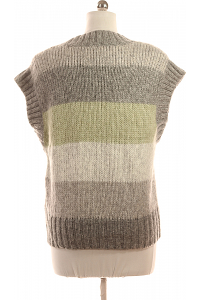 Kratká Dámská Vesta Šedá Vel. M