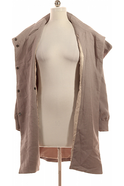 Dámský Trenčkot Šedý Second hand Vel. 40