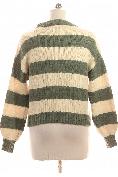 Dámský Svetr Zelený VERO MODA Second hand