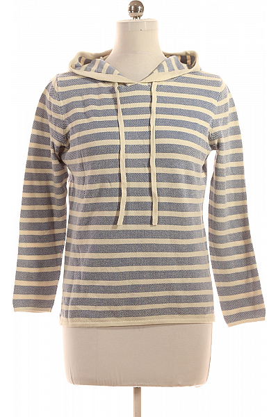 STRANDFEIN Dámský Pulovr Modrý Second Hand Vel. 42