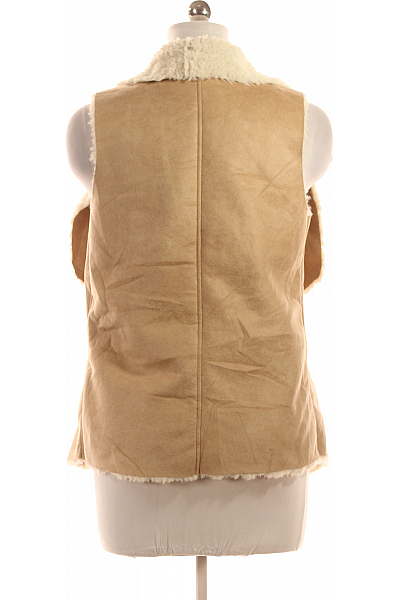 TALLY WEiJL Teplá Dámská Vesta Béžová Vel. 40