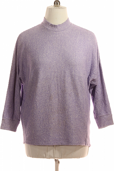 Dámský Pulovr Fialový Canda Vel. L