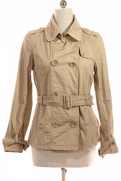 Dámský Kabát Béžový S.OLIVER Vel. L