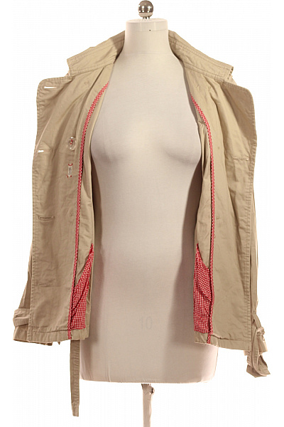 Dámský Kabát Béžový S.OLIVER Vel. L