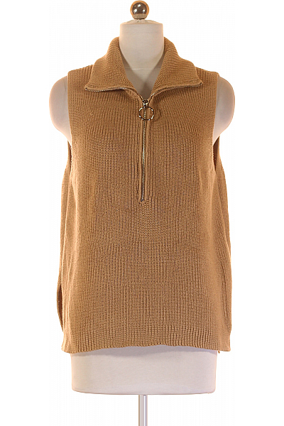 Soyaconcept Kratká Dámská Vesta Hnědá Second Hand Vel. S