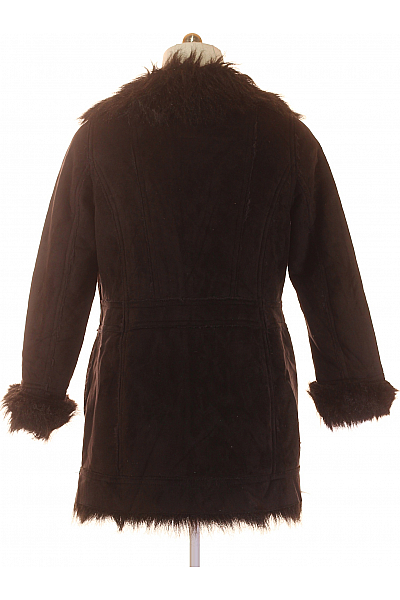 Dámský Kožich Černý Second hand Vel. XXL