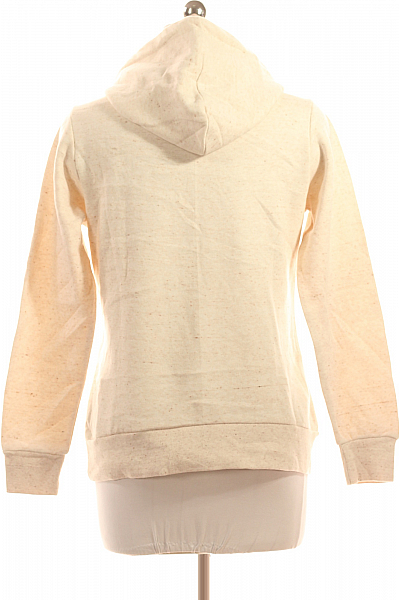 Dámská Mikina Bez Zapínání Béžová Vel. M