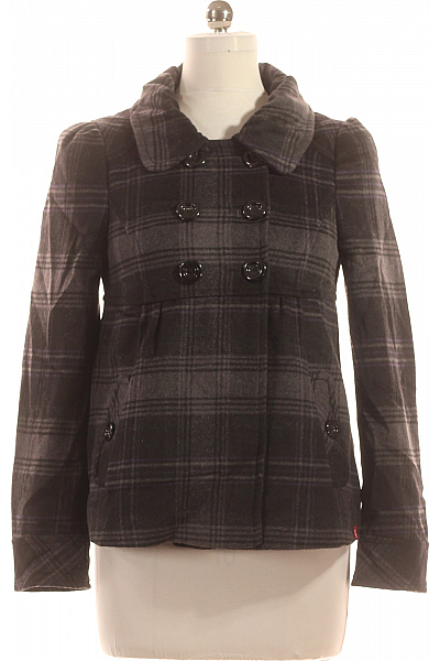 Esprit Dámský Kabát Šedý Vel. M