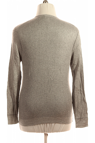 Pánský Pulovr Šedý Second hand Vel. M