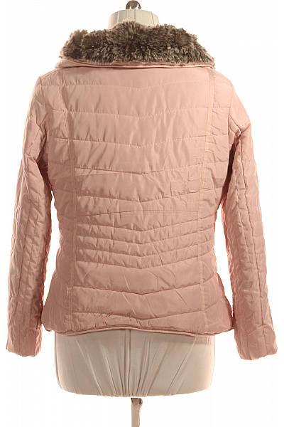 Prošívaná Dámská Bunda Růžová S.OLIVER Vel. XXL