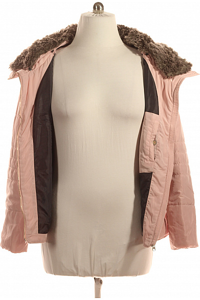 Prošívaná Dámská Bunda Růžová S.OLIVER Vel. XXL