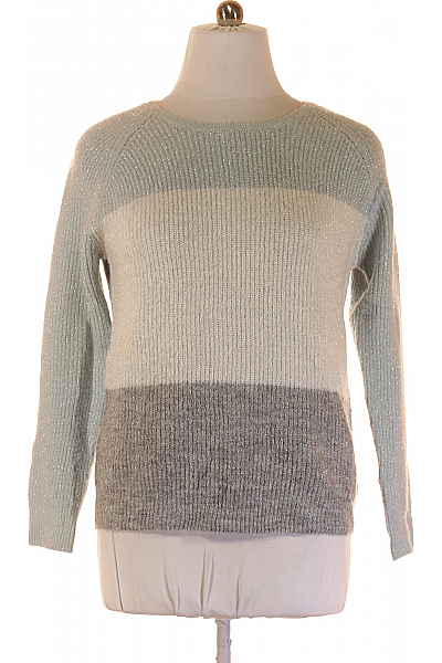 Dámský Pulovr Modrý Second Hand Vel. L