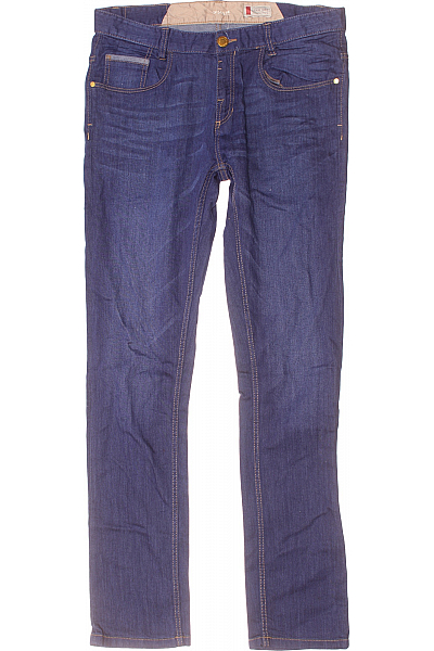 Pánské Džíny Modré Second Hand Vel. 34/34