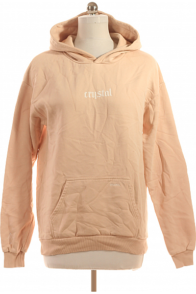 Pánská Mikina Bez Zapínání Růžová Vel. M