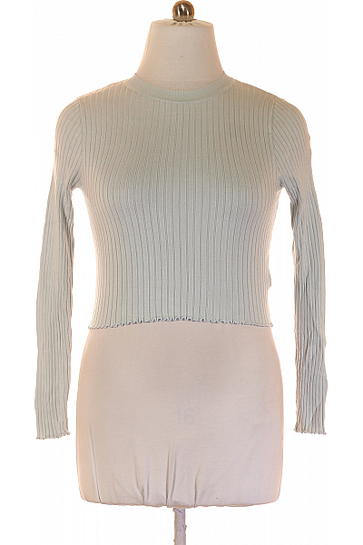 Jednoduché Dámské Tričko Modré Vel. L