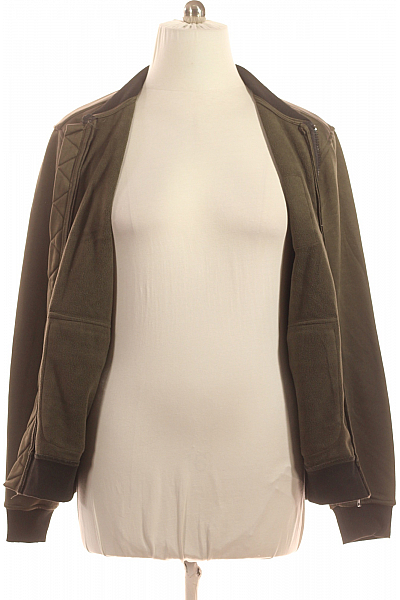 Pánská Mikina Na Zip Khaká Chapter Vel. L