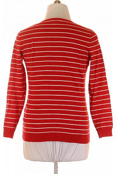 Dámský Svetr Červený Canda Second hand Vel. L