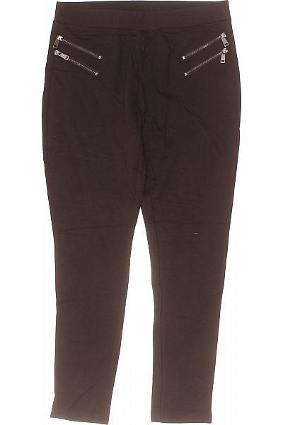 YESSICA Dámské Kalhoty Rovné Černé Vel.  42