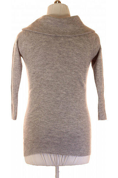 Dámský Svetr Šedý COLLOSEUM Second hand Vel. L