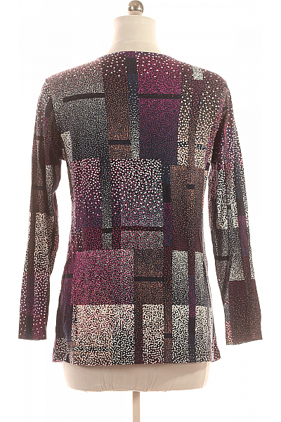 Vzorovaná  Halenka Barevná Vel.  40