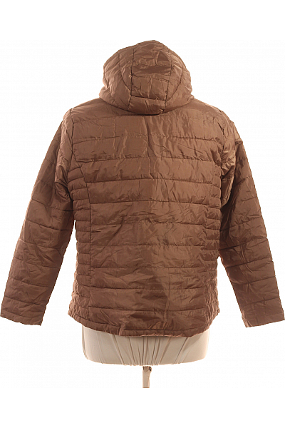 Prošívaná Dámská Bunda Hnědá Second hand Vel. 46