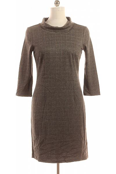 TOM TAILOR  Šaty Pletené Šedé Vel. 38