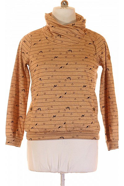 Gina Dámská Mikina Bez Zapínání Hnědá Vel. L