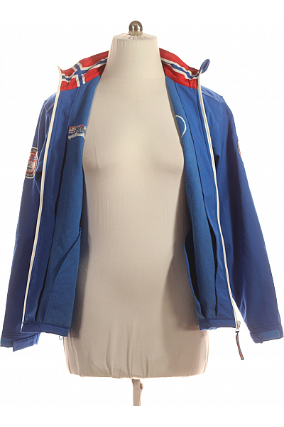 Nebulus Pánská Přechodné Bundy Modrá Second hand Vel. L