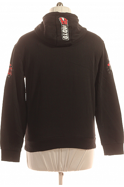 Pánská Mikina Bez Zapínání Černá Second hand Vel. L