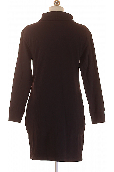  Mikinové Šaty Černé Second hand Vel. XS