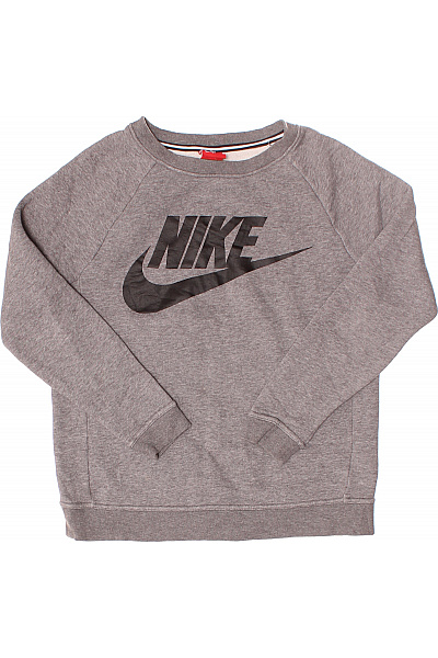 Nike Dámská Mikina Šedá Second Hand Vel. XS