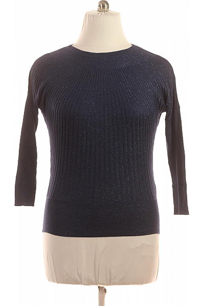 Dámský Pulovr Modrý Orsay Second Hand Vel. L