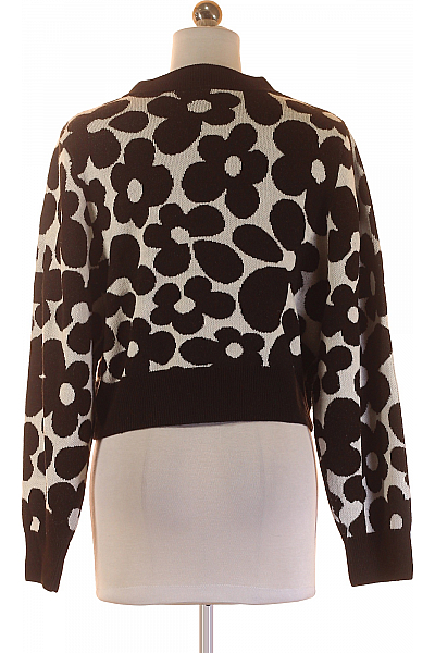 Dámský Pulovr Černobílý Vel. S