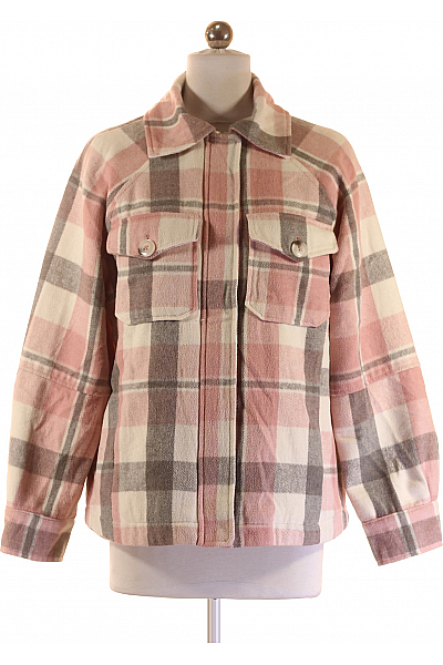 Krátký Dámský Kabát Barevný FB SISTER Vel. S