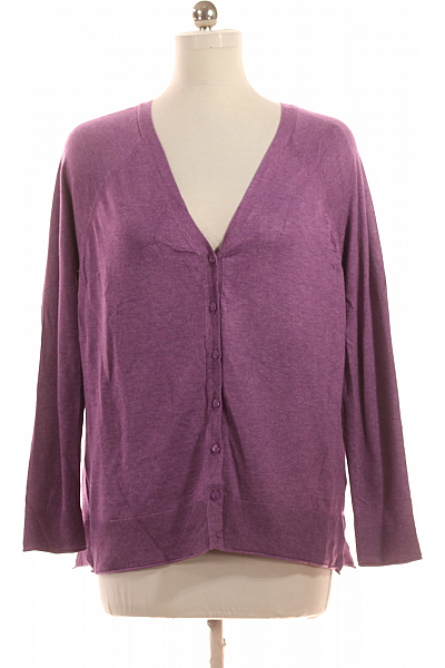 Dámský Cardigan Fialový Vel. L