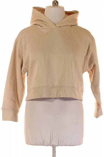 Dámská Mikina Bez Zapínání Béžová ZARA Vel. L