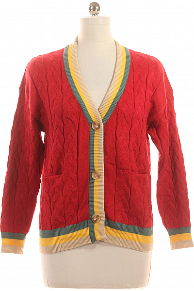 Dámský Svetr Barevný Second Hand Vel. M/L