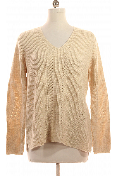Dámský Pulovr Béžový S.OLIVER Vel. 42