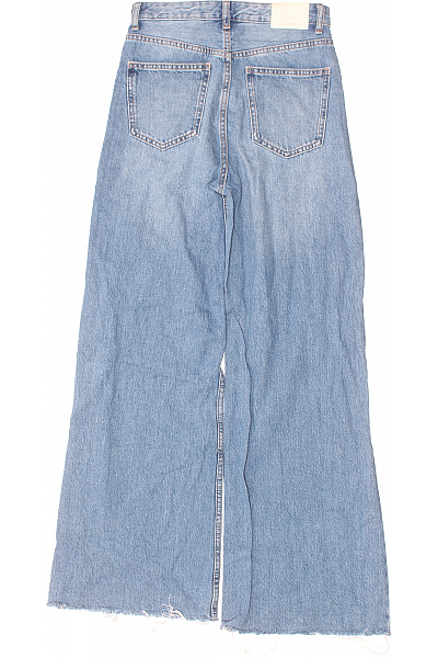 Bootcut Dámské Džíny Modré Bershka Vel.  36