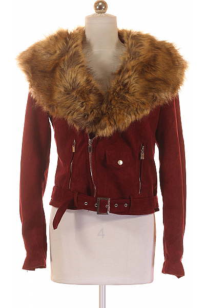 Dámská Bunda Vínový Vel. S