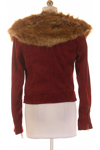 Dámská Bunda Vínový Vel. S