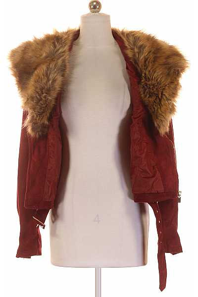 Dámská Bunda Vínový Vel. S