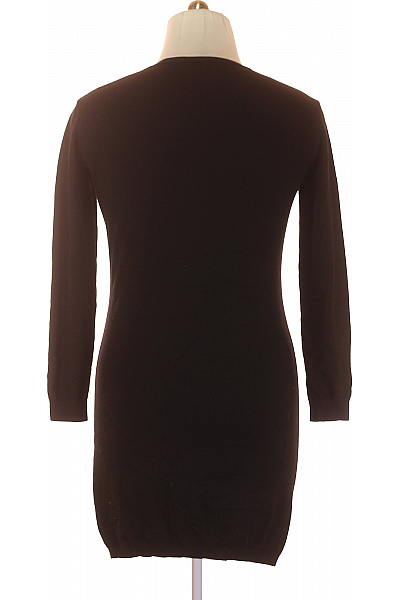  Šaty Pletené Vlněné Černé REPLAY Vel. L