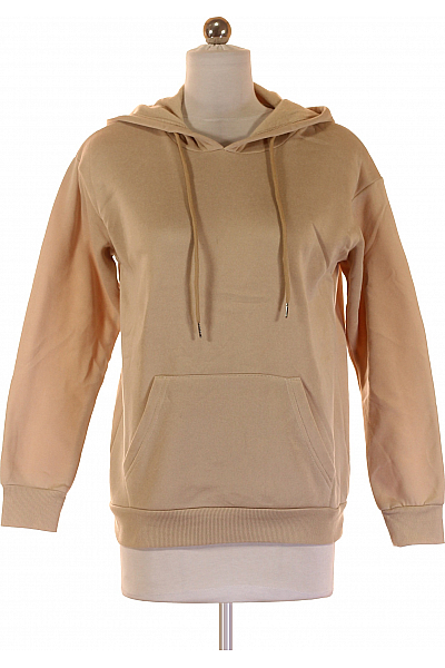 Dámská Mikina Bez Zapínání Béžová Shein Vel. S