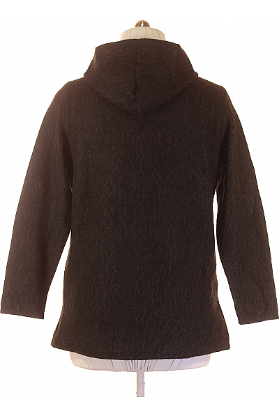 Dámská Mikina Rozepínací Šedá Second hand Vel. 46