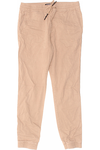 Pánské Chino Kalhoty Béžové CLOCKHOUSE Vel. S