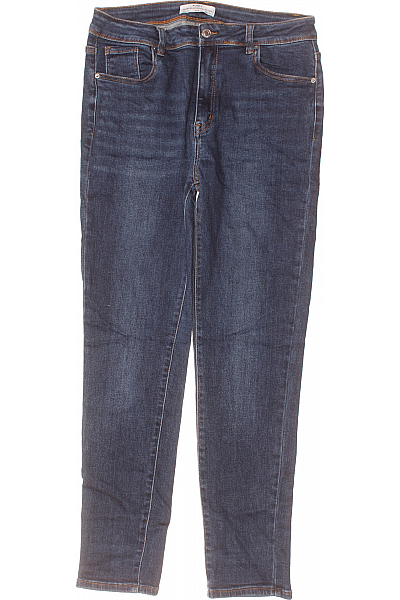 Boyfriend Dámské Džíny Modré Second Hand Vel. 42